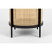 Bijzettafel Makoto Ash veneer,MDF Zwart Ø30x50 cm-Bijzettafels-Creating Home