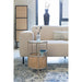 Bijzettafel Makoto MDF Beige Ø30x50 cm-Bijzettafels-Creating Home