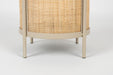 Bijzettafel Makoto MDF Beige Ø30x50 cm-Bijzettafels-Creating Home