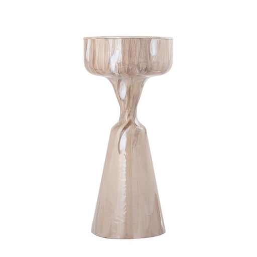 Bijzettafel Maran ijzer Crème 36 cm-Bijzettafels-PTMD