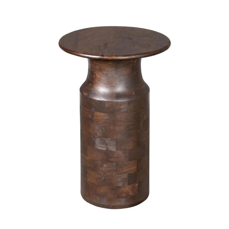 Bijzettafel Mason Bruin Mangohout 40 cm 40x40x60 cm-Bijzettafels-Starfurn