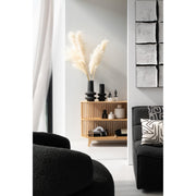 Bijzettafel Naturel Bamboe 37x120 cm-Opbergkasten-J-Line