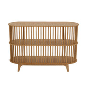 Bijzettafel Naturel Bamboe 37x120 cm-Opbergkasten-J-Line