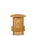 Bijzettafel Naturel Bamboe 40 cm 40x40x49.5 cm-Bijzettafels-J-Line
