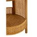 Bijzettafel Naturel Bamboe 40 cm 40x40x49.5 cm-Bijzettafels-J-Line