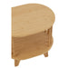 Bijzettafel Naturel Bamboe 42 cm 41.5x46x35 cm-Opbergkasten-J-Line