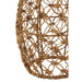 Bijzettafel Naturel Banana leaf 30 cm 30x30x55 cm-Bijzettafels-J-Line