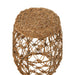 Bijzettafel Naturel Banana leaf 30 cm 30x30x55 cm-Bijzettafels-J-Line