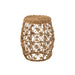 Bijzettafel Naturel Banana leaf 30 cm 30x30x55 cm-Bijzettafels-J-Line