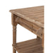 Bijzettafel Naturel Eucalyptus hout 70x131 cm-Bijzettafels-J-Line