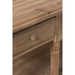 Bijzettafel Naturel Eucalyptus hout 70x131 cm-Bijzettafels-J-Line