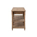 Bijzettafel Naturel Eucalyptus hout 70x131 cm-Bijzettafels-J-Line