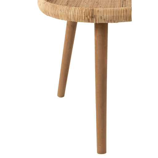 Bijzettafel Naturel Fir hout 60 cm 60x60x56.5 cm-Bijzettafels-J-Line