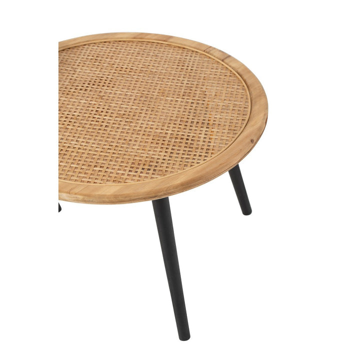 Bijzettafel Naturel Fir hout 67 cm-Bijzettafels-J-Line