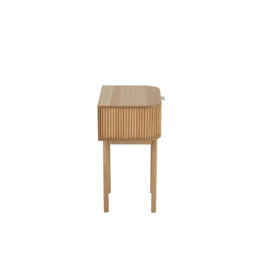 Bijzettafel Naturel Grenenhout 40x53 cm-Opbergkasten-J-Line