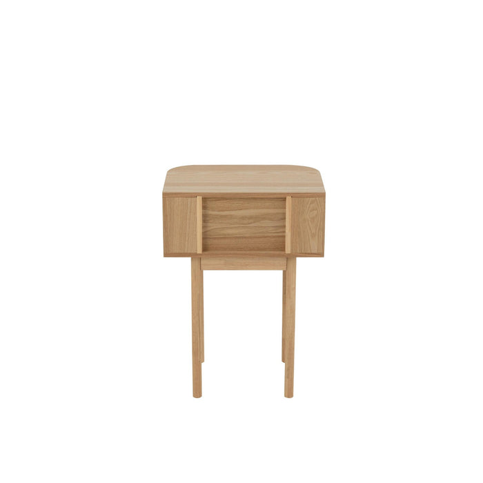 Bijzettafel Naturel Grenenhout 40x53 cm-Bijzettafels-J-Line