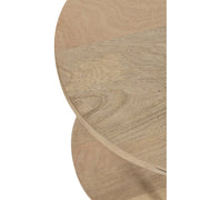 Bijzettafel Naturel Mangohout hout 40x75 cm-Bijzettafels-J-Line
