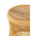 Bijzettafel Naturel Mangohout hout 50 cm-Bijzettafels-J-Line