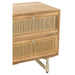 Bijzettafel Naturel Mdf 40 cm Naturel 40x50x55 cm-Opbergkasten-J-Line