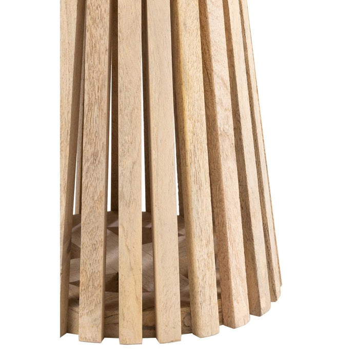 Bijzettafel Naturel Mdf 40 cm - Naturel-Bijzettafels-J-Line