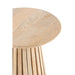 Bijzettafel Naturel Mdf 40 cm - Naturel-Bijzettafels-J-Line
