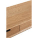 Bijzettafel Naturel Metaal 41x120 cm-Bijzettafels-J-Line