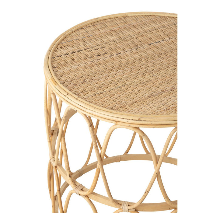 Bijzettafel Naturel Multiplex 52 cm-Bijzettafels-J-Line