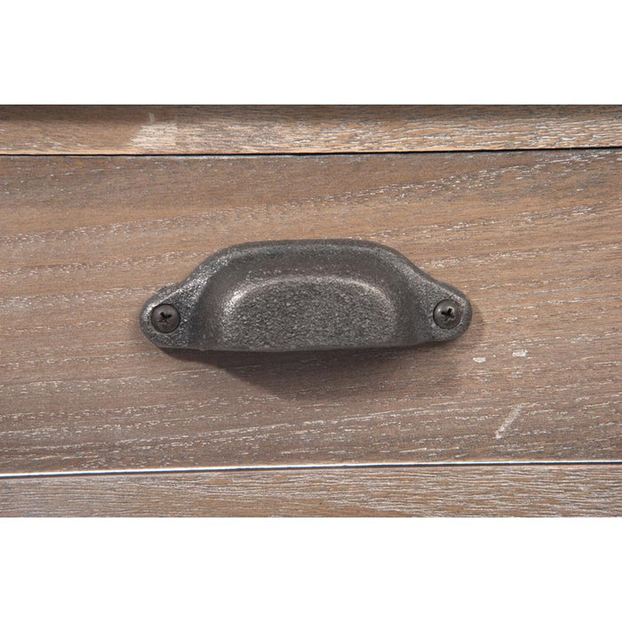 Bijzettafel Naturel Paulownia hout 40x120 cm-Opbergdozen en manden-J-Line