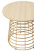 Bijzettafel Naturel Polyethylene Rond 50 cm 50x50x50 cm-Bijzettafels-J-Line