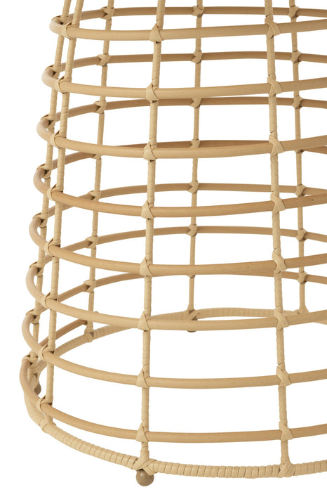 Bijzettafel Naturel Polyethylene Rond 50 cm 50x50x50 cm-Bijzettafels-J-Line