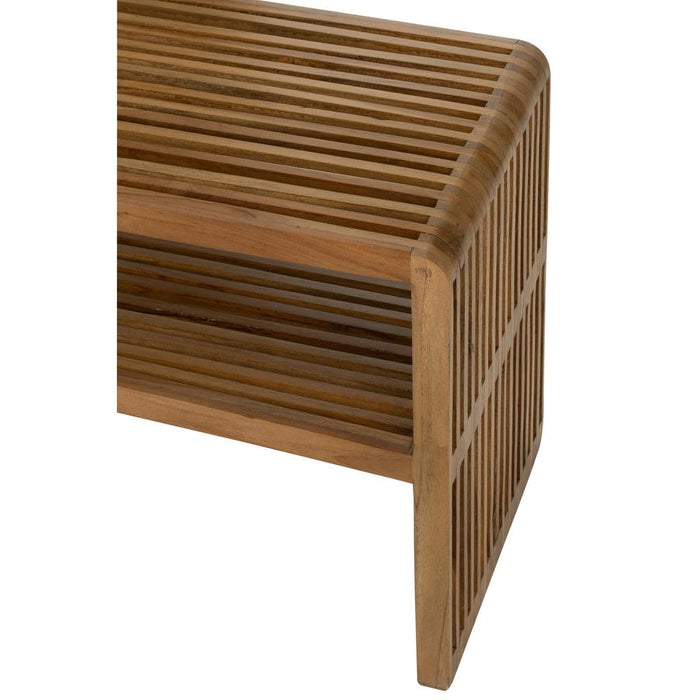 Bijzettafel Naturel Recycled hout 30x130 cm-Bijzettafels-J-Line