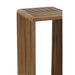 Bijzettafel Naturel Recycled hout 34 cm 34x34x88 cm-Bijzettafels-J-Line