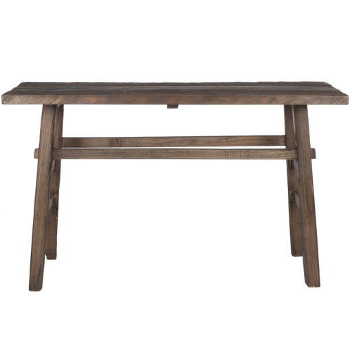 Bijzettafel Naturel Recycled hout 50x140 cm-Bijzettafels-J-Line