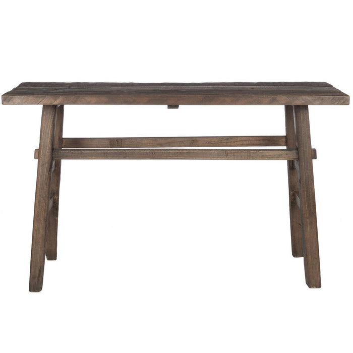Bijzettafel Naturel Recycled hout 50x140 cm-Bijzettafels-J-Line