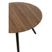 Bijzettafel Naturel Recycled hout Rond 30 cm 30x30x45 cm-Bijzettafels-J-Line
