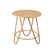 Bijzettafel Naturel Rotan S 60 cm 60x60x64 cm-Bijzettafels-J-Line