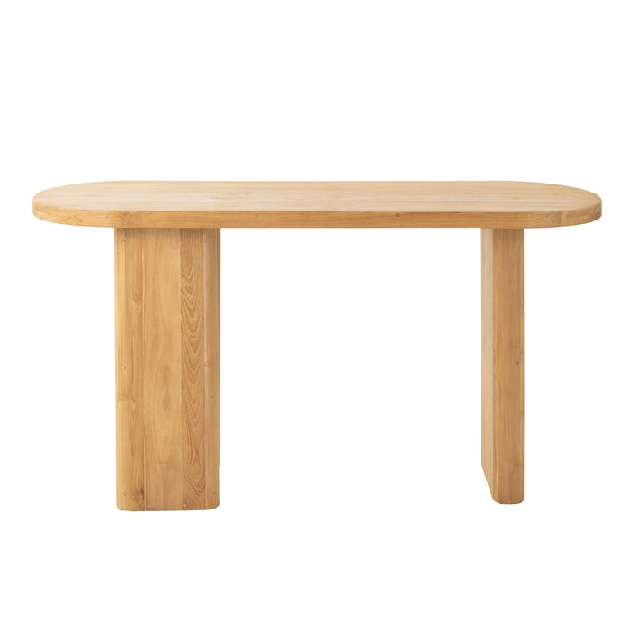 Bijzettafel Naturel Teakhout 50x150 cm-Bijzettafels-J-Line