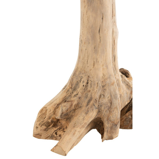 Bijzettafel Naturel Teakhout L 43 cm 43x46.5x65.5 cm-Bijzettafels-J-Line