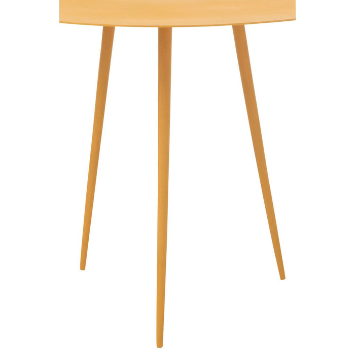 Bijzettafel Oker ijzer 56 cm 56x56x45.5 cm-Bijzettafels-J-Line