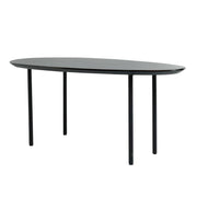 Bijzettafel Oxil Zwart 50x90 cm-Bijzettafels-PTMD