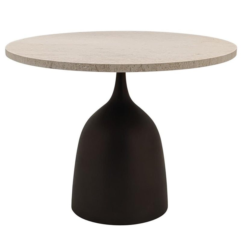 Bijzettafel Patras Beige 60 cm-Bijzettafels-PTMD