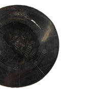 Bijzettafel Rillix Versteend Hout Zwart 30 cm-Bijzettafels-PTMD