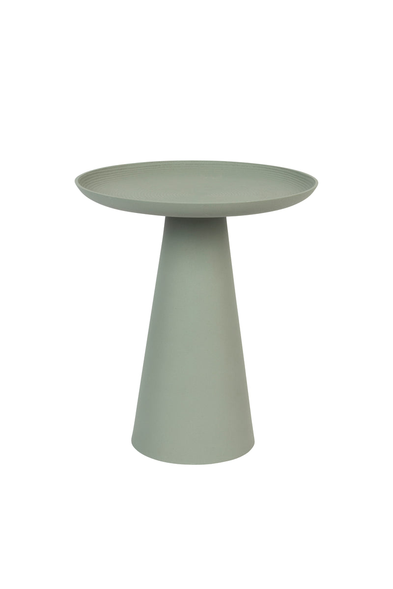 Bijzettafel Ringar Large Metaal Groen Ø39.5x45.5 cm-Bijzettafels-Creating Home