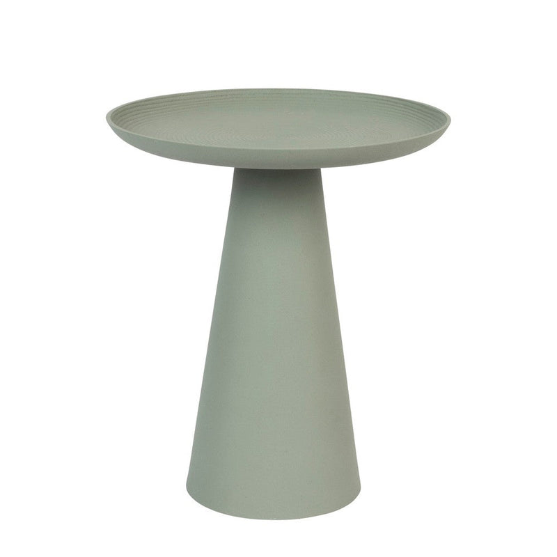 Bijzettafel Ringar Large Metaal Groen Ø39.5x45.5 cm-Bijzettafels-Creating Home