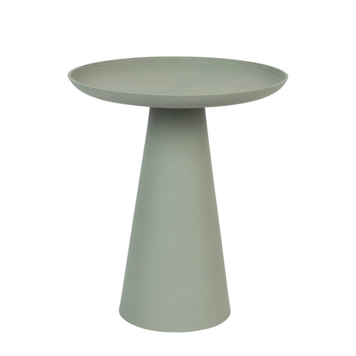 Bijzettafel Ringar Large Metaal Groen Ø39.5x45.5 cm-Bijzettafels-Creating Home