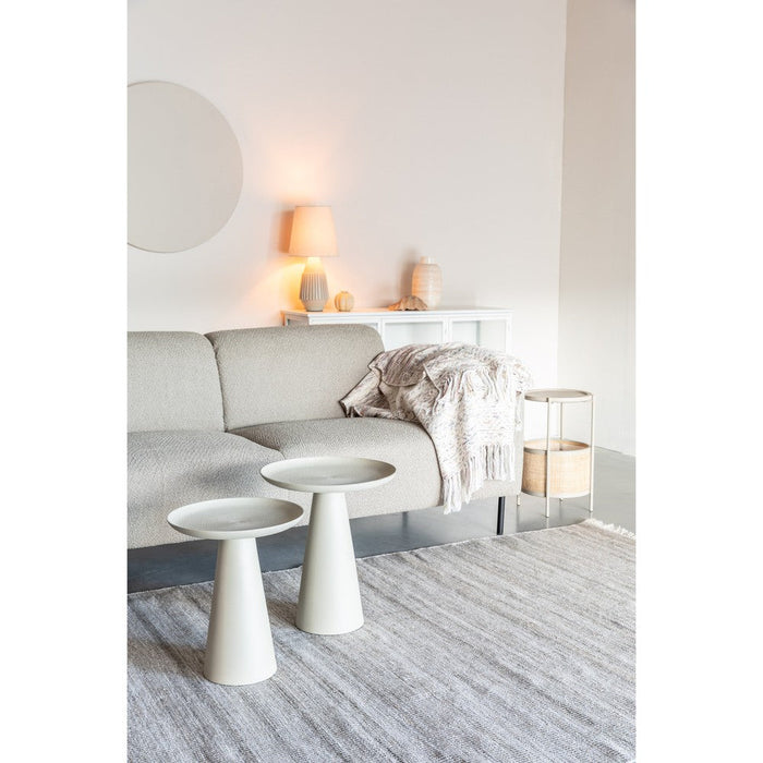 Bijzettafel 2de kans Bijzettafel Ringar | Large Ivory | Metaal-Bijzettafels-Creating Home