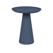 Bijzettafel Ringar Medium Metaal Blauw Ø34.5x41.5 cm-Bijzettafels-Creating Home