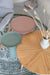 Bijzettafel Ringar Medium Metaal Groen Ø34.5x41.5 cm-Bijzettafels-Creating Home