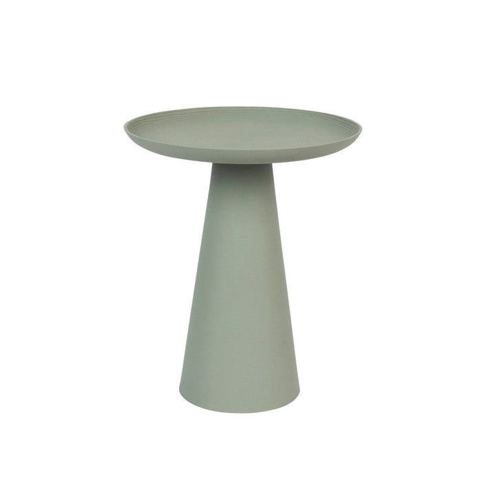 Bijzettafel Ringar Medium Metaal Groen Ø34.5x41.5 cm-Bijzettafels-Creating Home