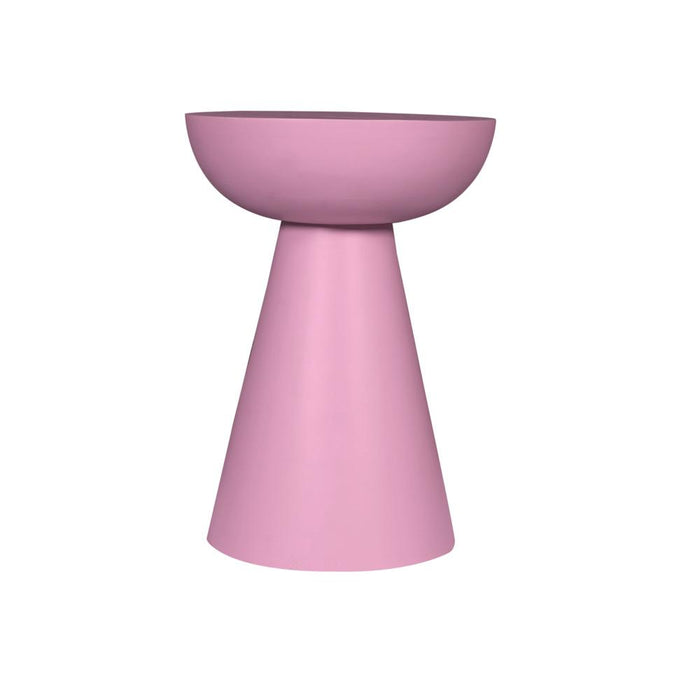 Bijzettafel Roze Mangohout 30 cm-Bijzettafels-Starfurn